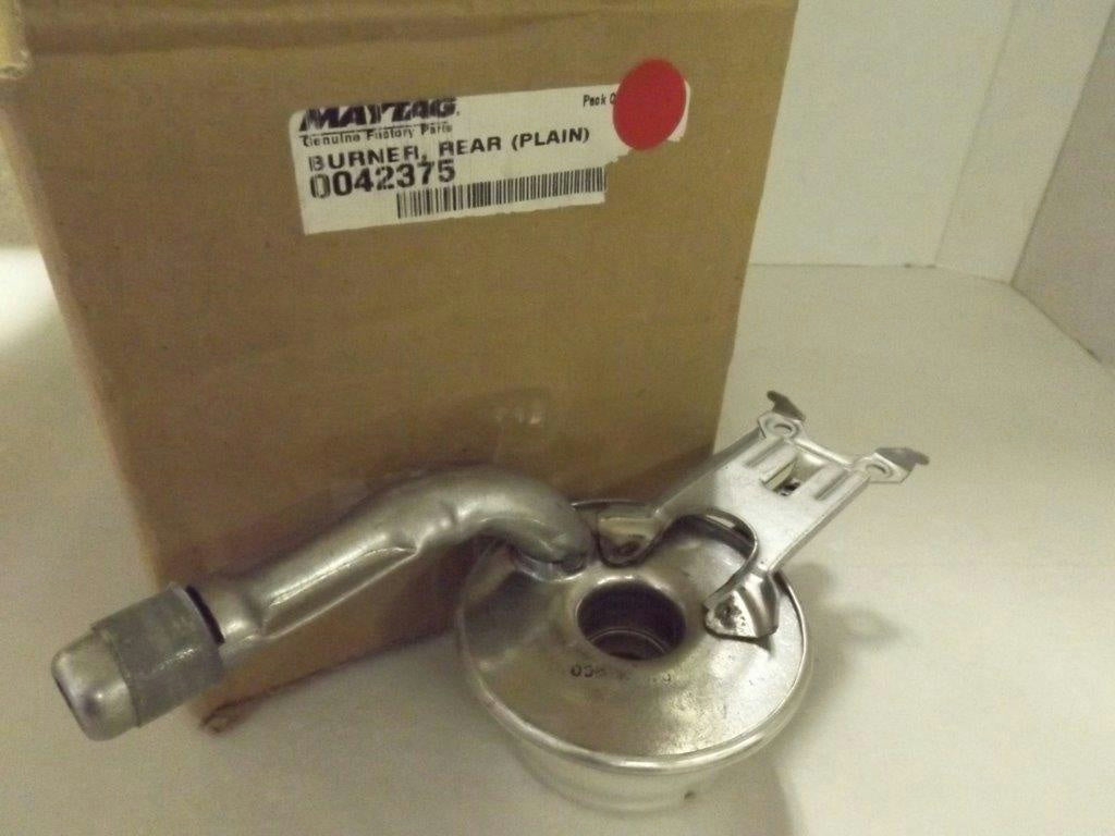 MAYTAG WHIRLPOOL STOVE 0042375 REAR BURNER (PLAIN) NEW MAYTAG WHIRLPOOL STOVE 0042375 REAR BURNER (PLAIN) NEW